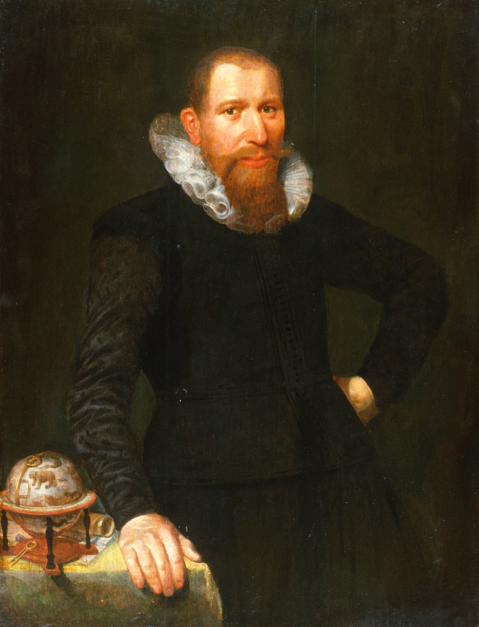Ritratto di un gentiluomo, inizio XVII secolo da Dutch School