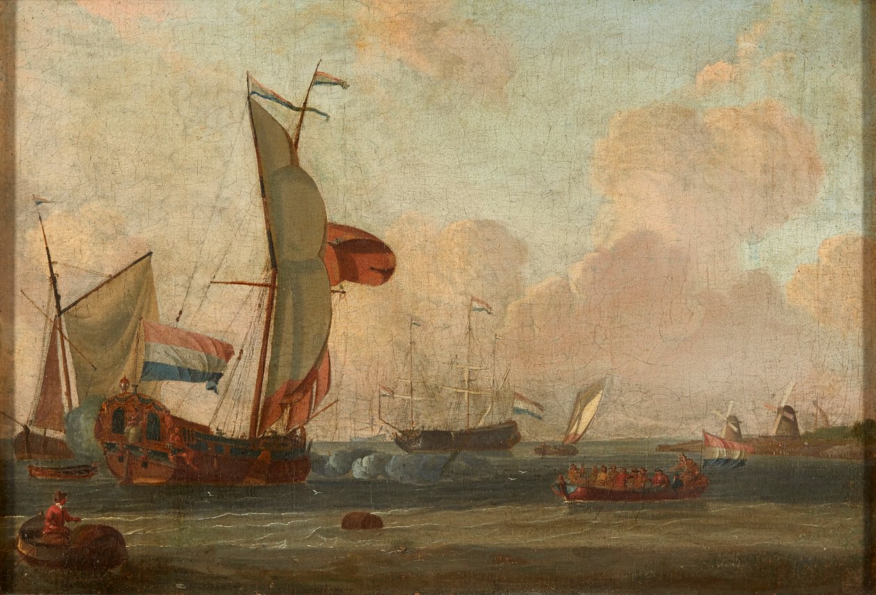 Navi al Largo della Costa da Dutch School