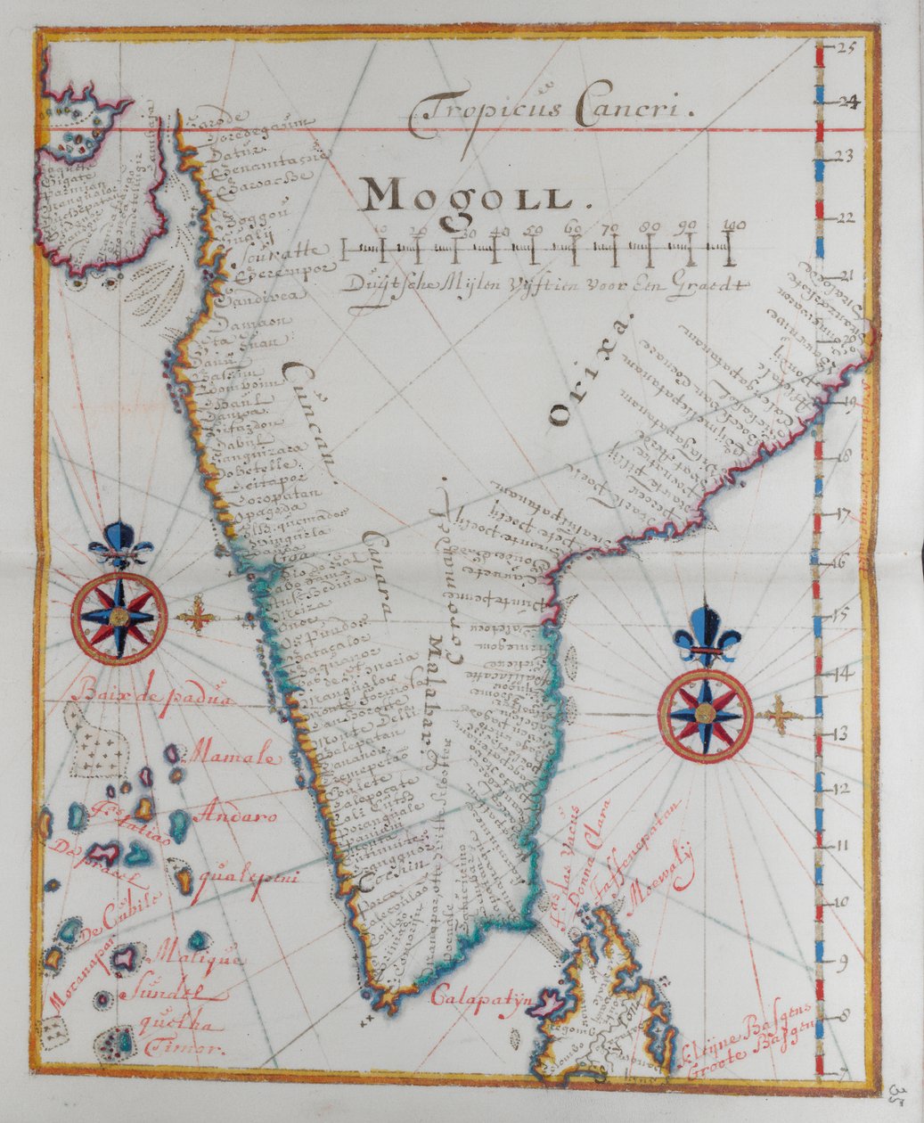 India meridionale e Sri Lanka da Dutch School