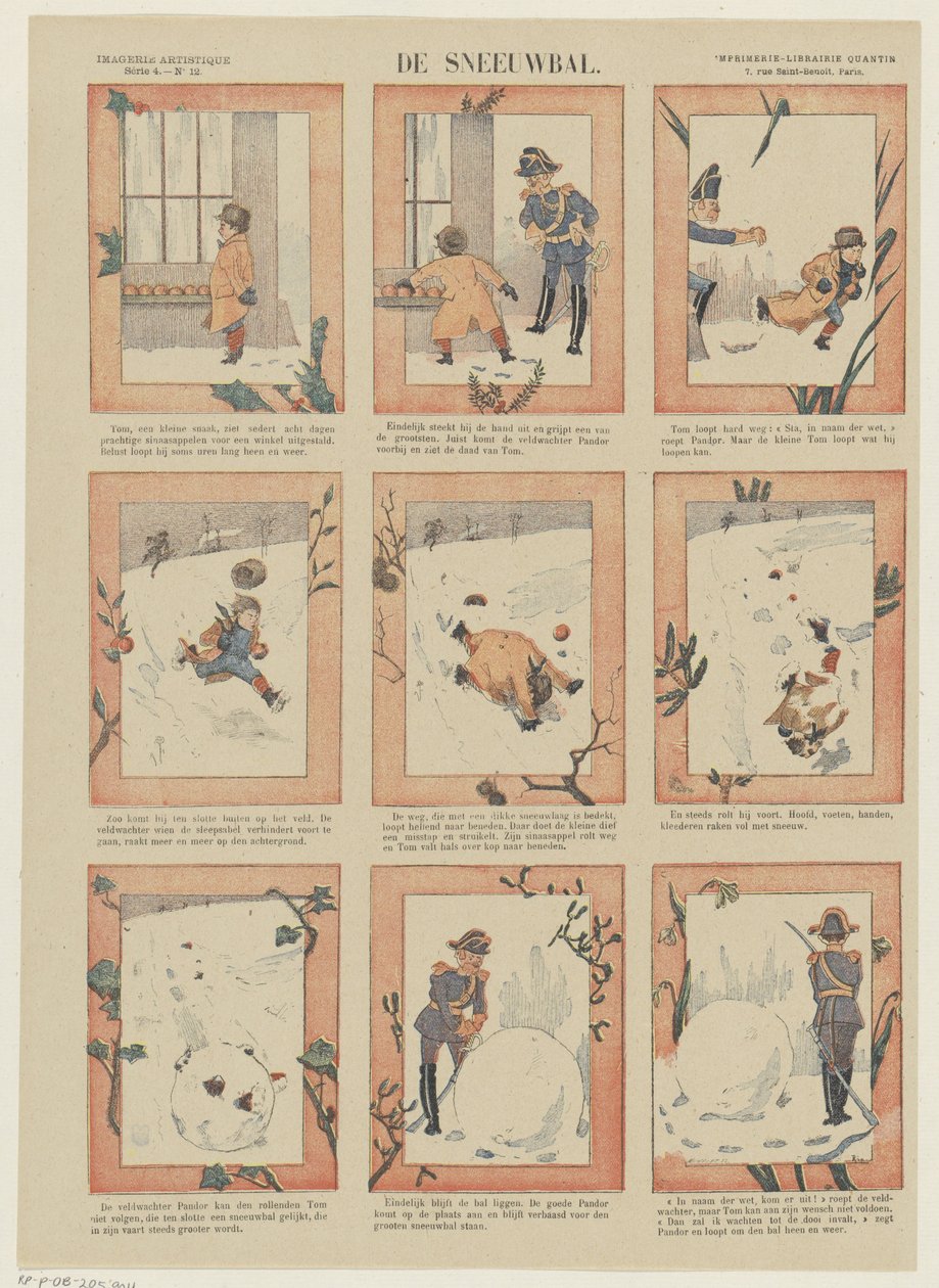 La palla di neve da Dutch School