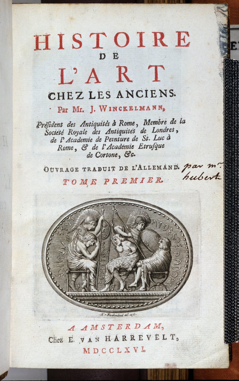 Pagina del titolo di Histoire de l