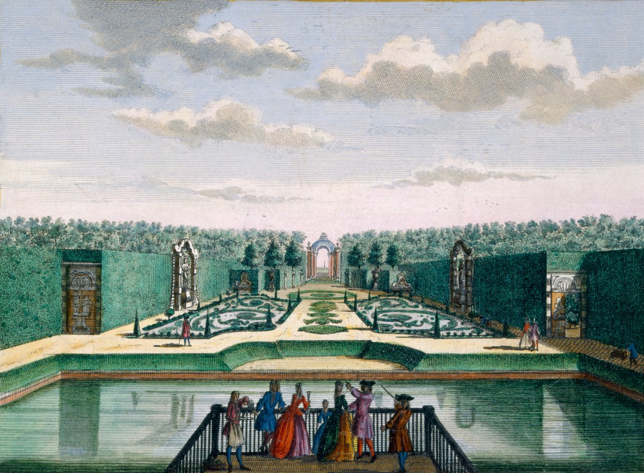 Vista del parterre e dell
