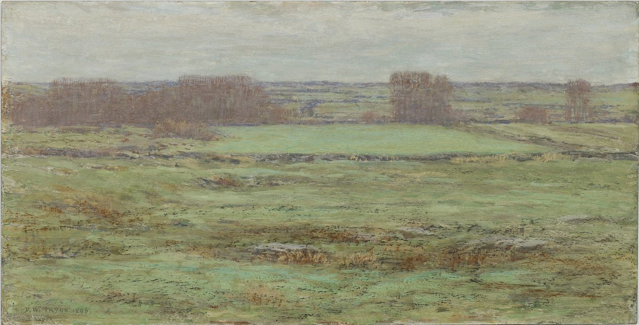 Pascoli: inizio primavera da Dwight William Tryon