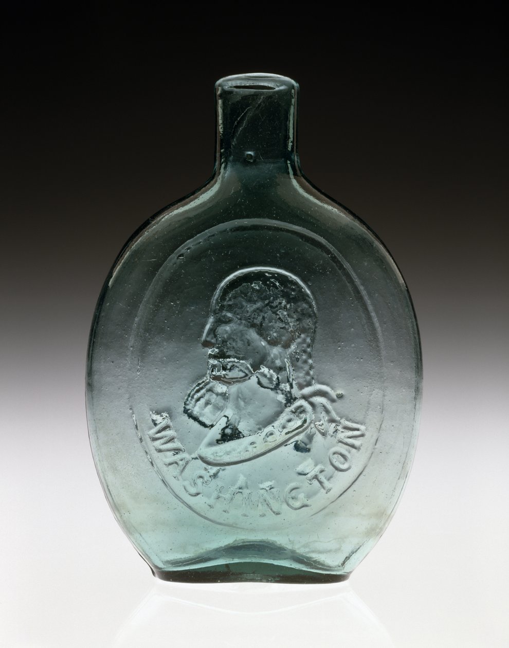 Fiaschetta Figurata, c. 1847 da Dyottville Glass Works