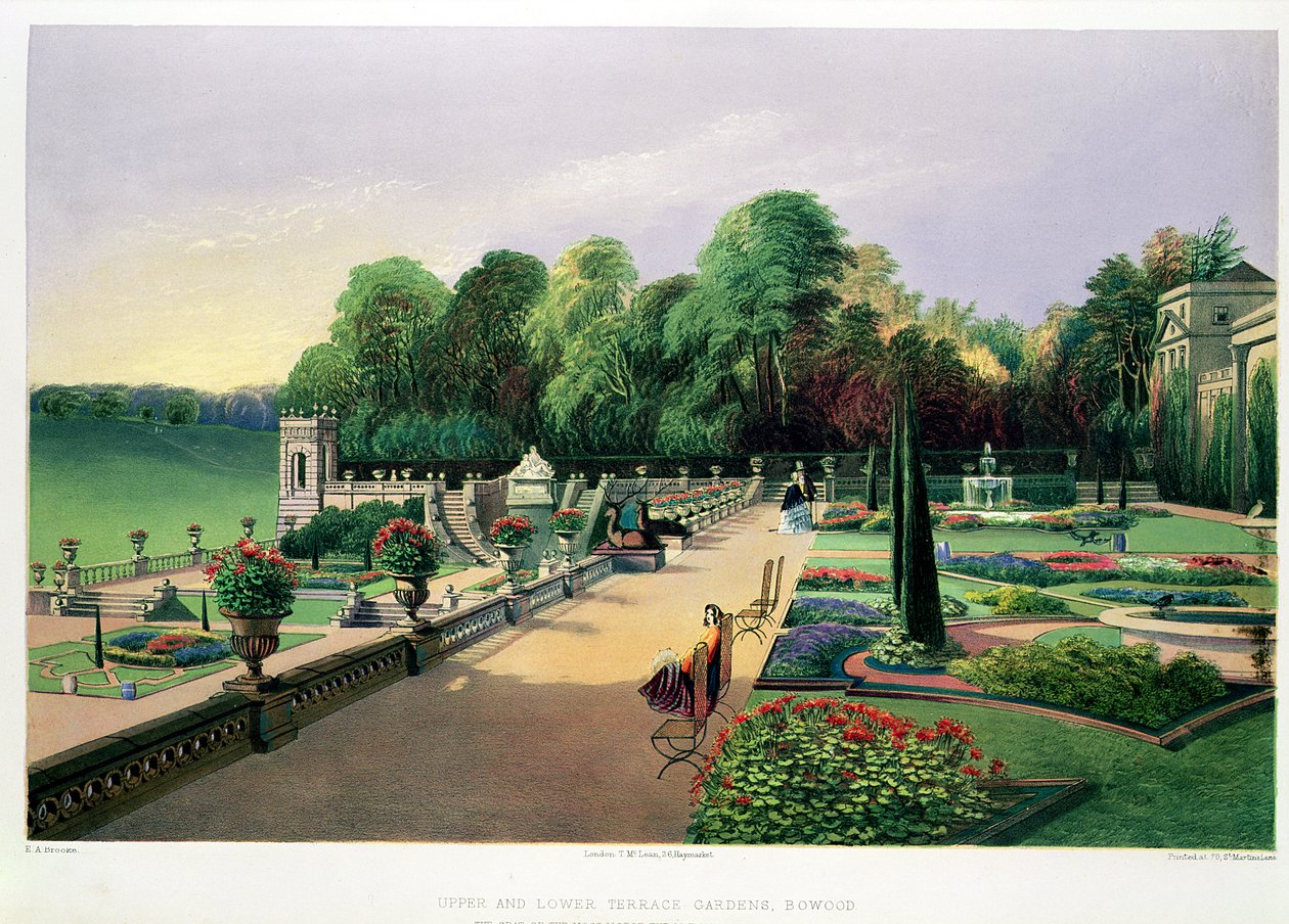 I Giardini della Terrazza Superiore e Inferiore a Bowood, da 
