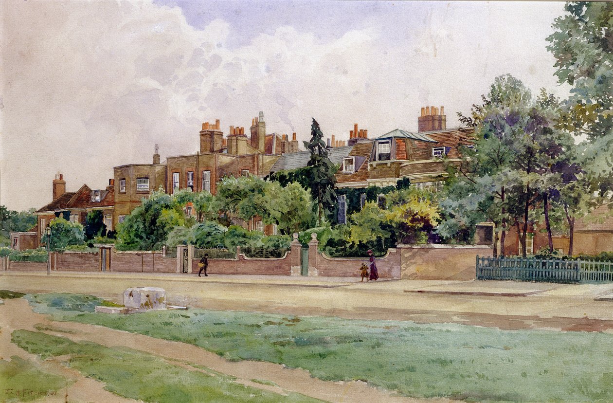 Case di Wren e Faraday a Hampton Court da E.H. Fitchew