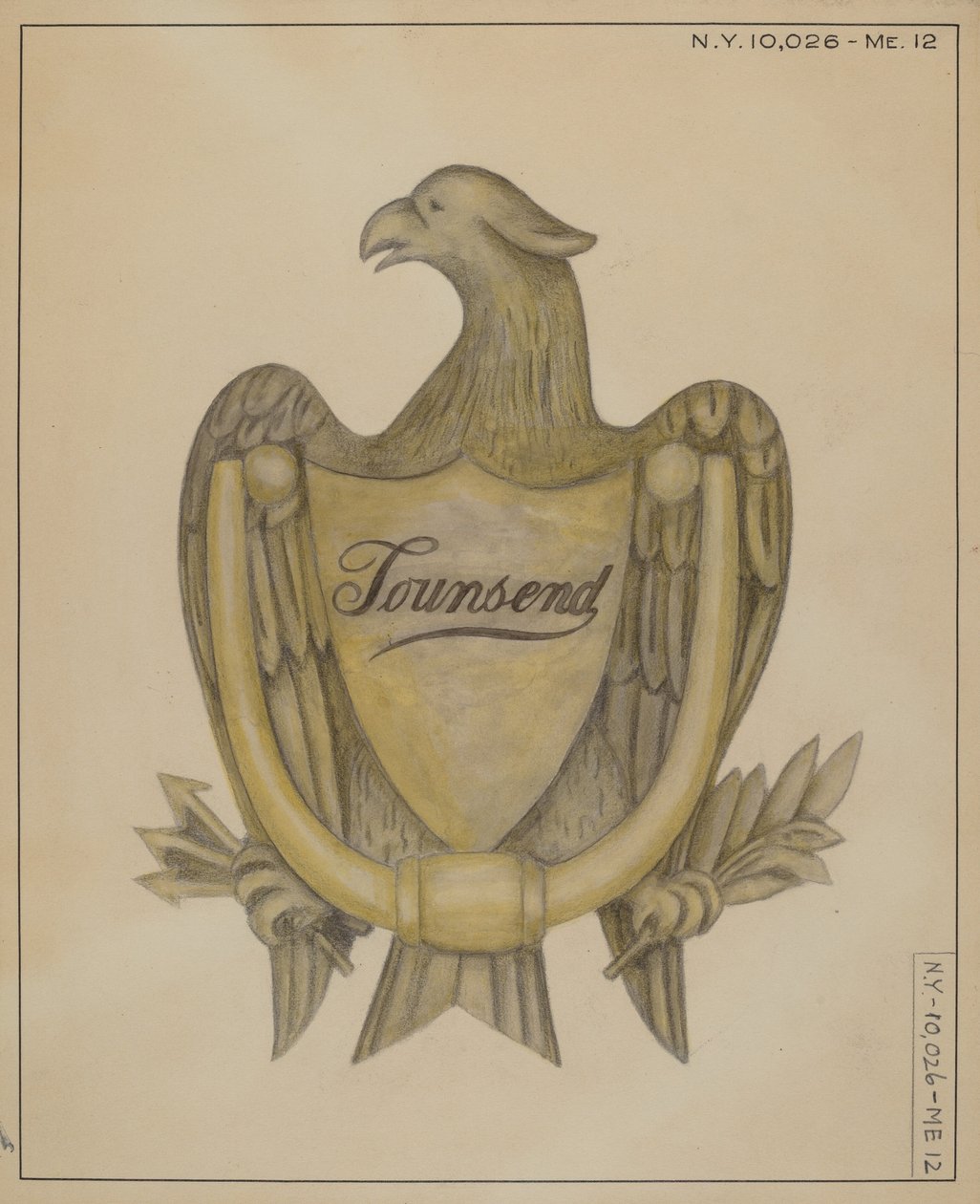 Battente della porta da E.N. Dunne