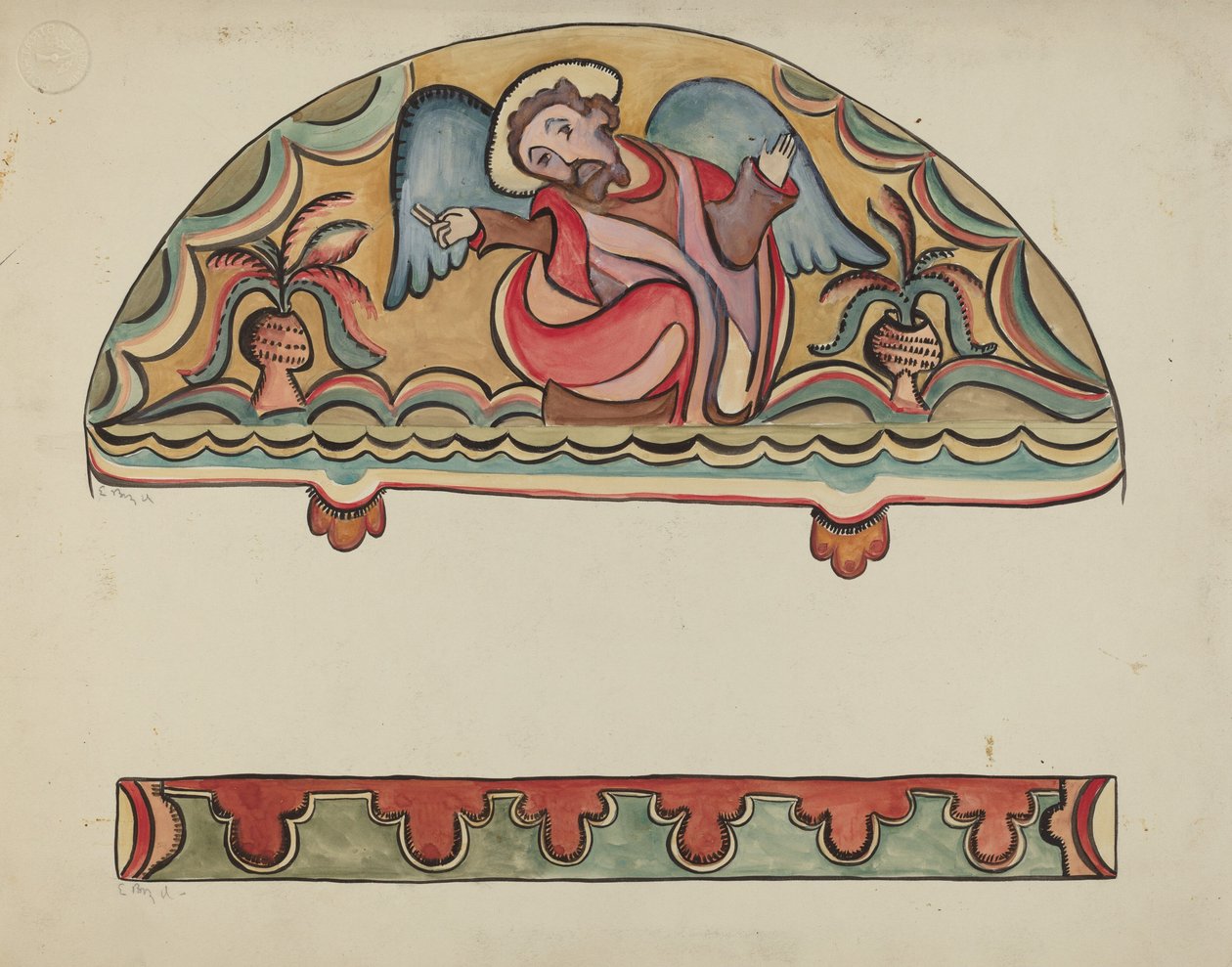 Lunetta e dettaglio dall