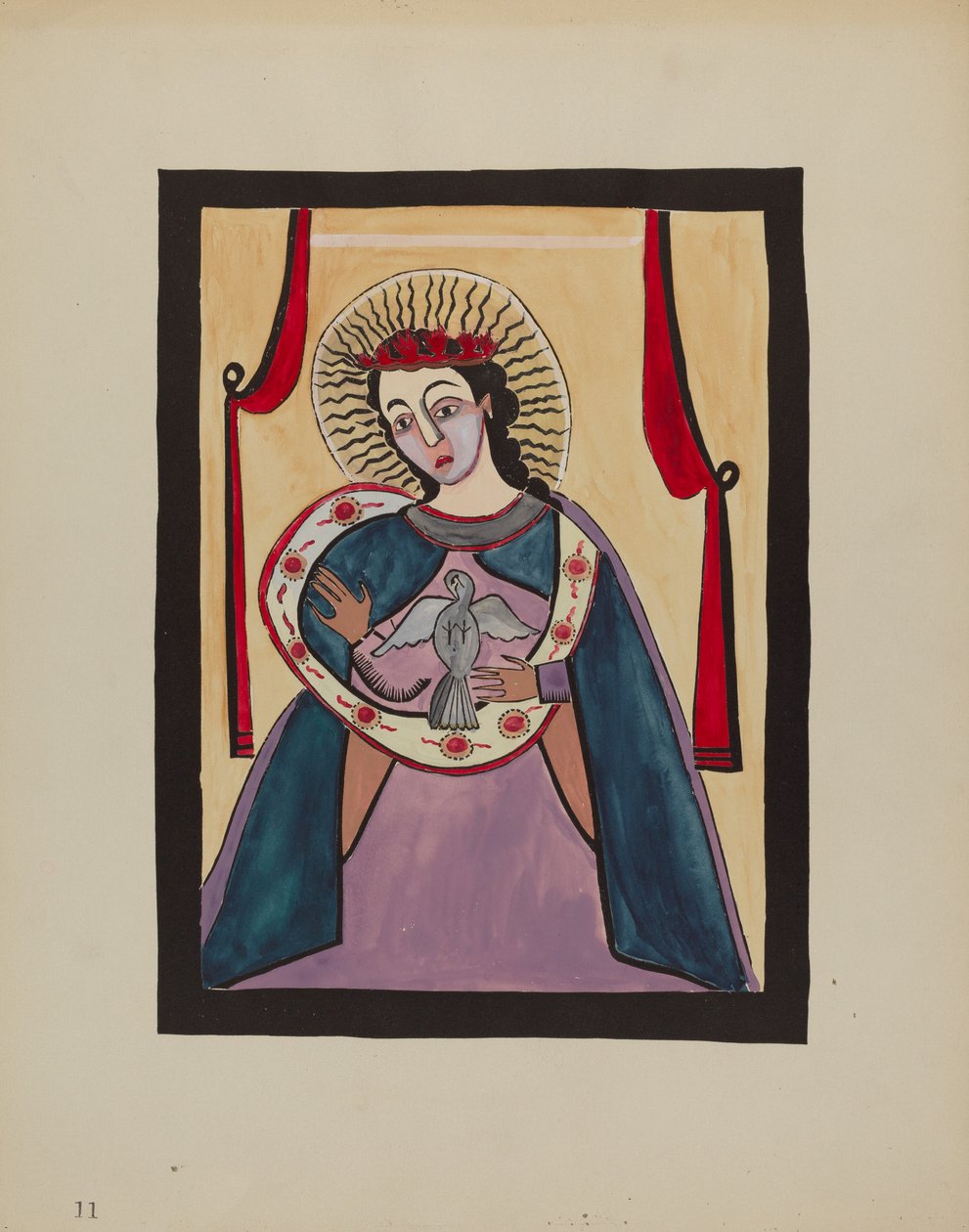 Retablo dello Spirito Santo, c. 1936 da E. Boyd