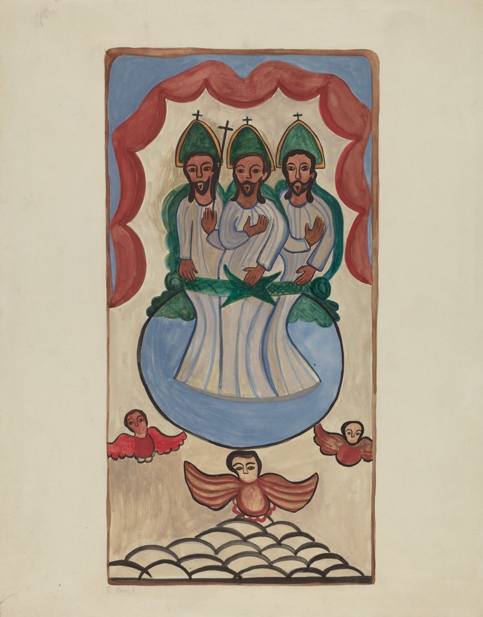 Retablo della Trinità da E. Boyd