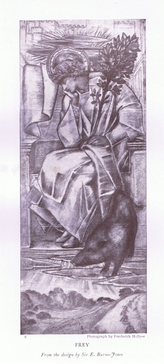 Freyja da E. Burne Jones