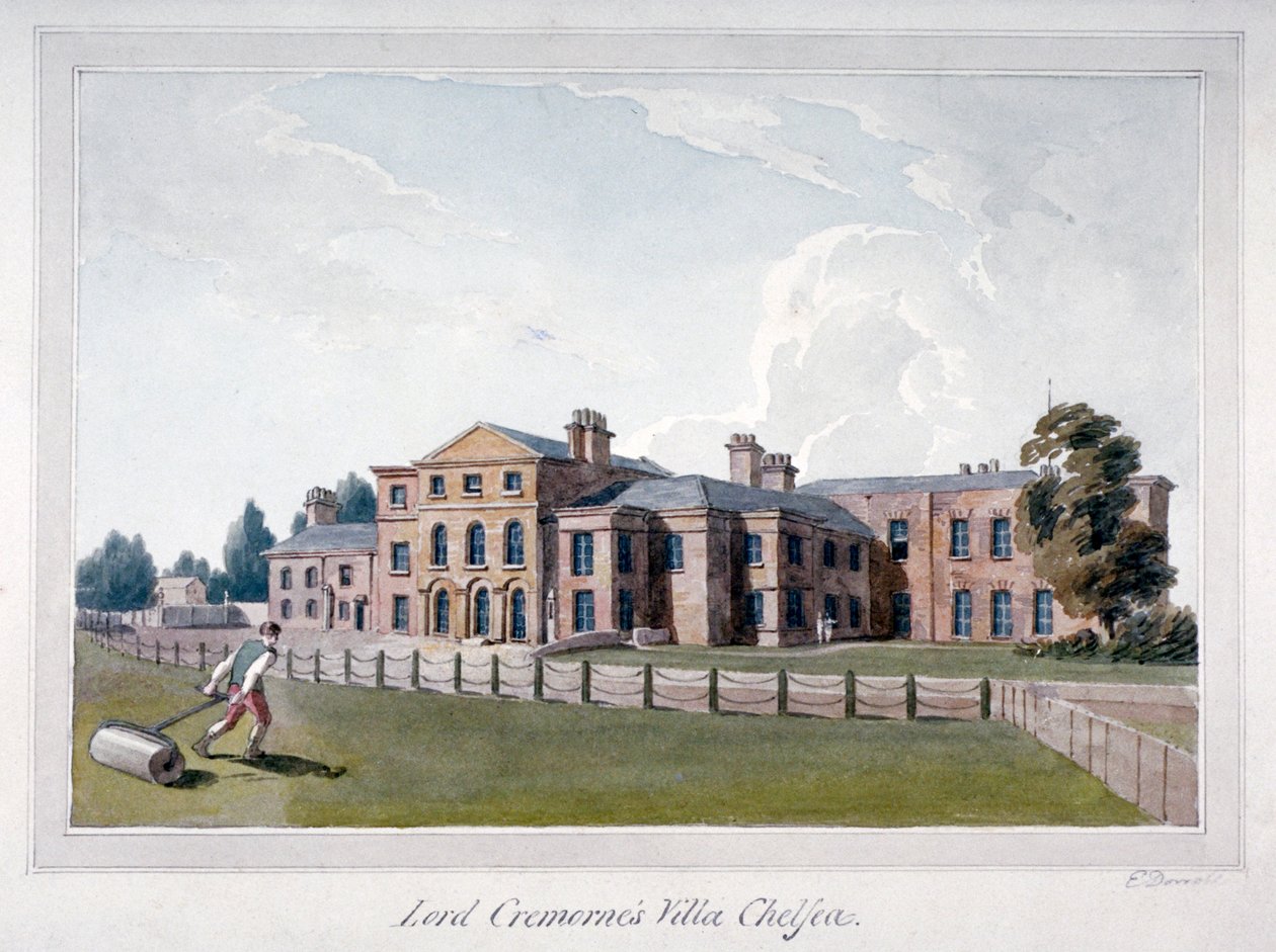 Cremorne House, Chelsea, Londra da E Dowell