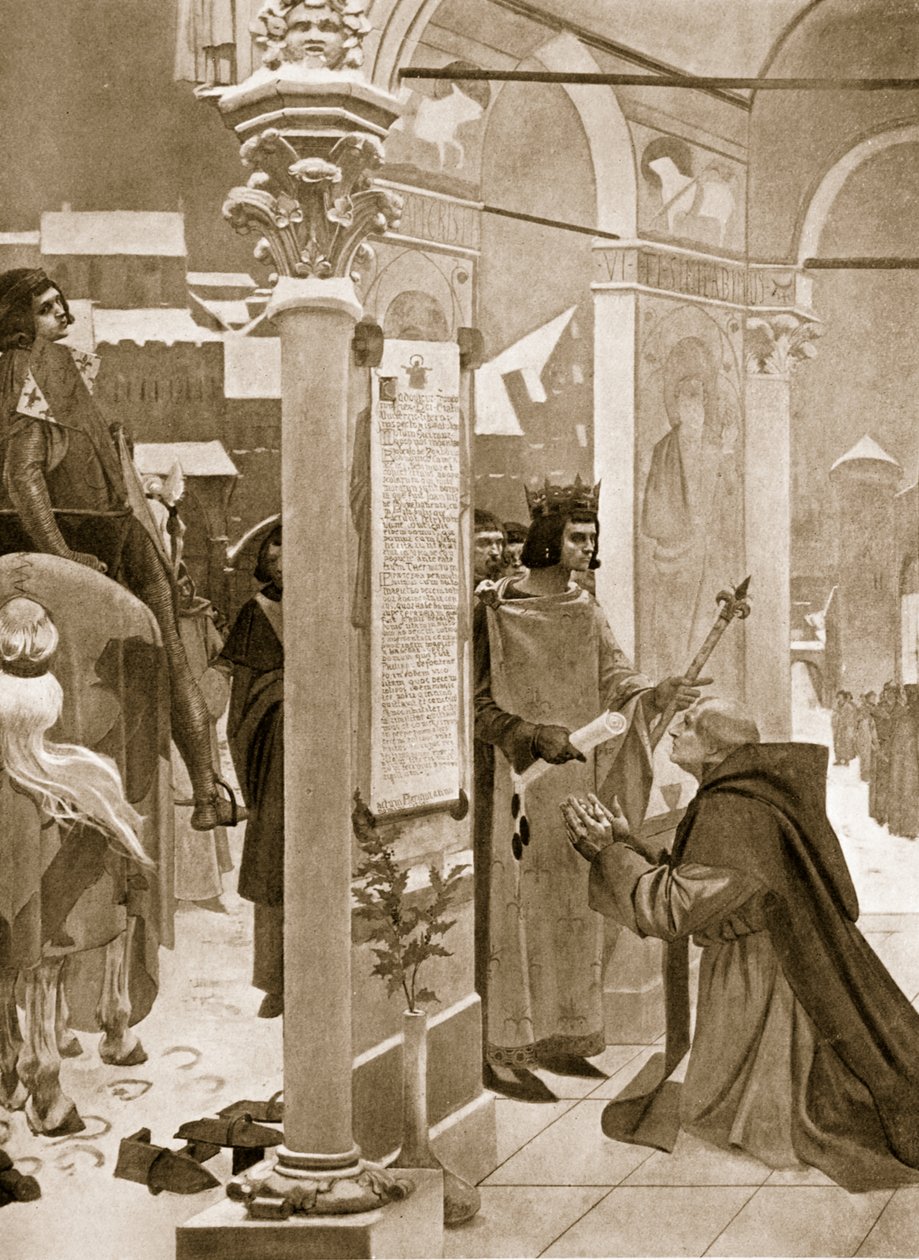 San Luigi, illustrazione da 