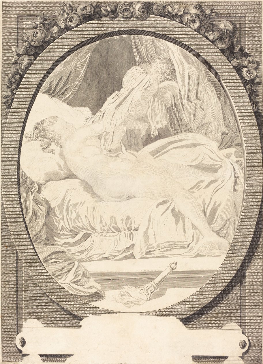 La camicia tolta da E. Guersant after Jean Honoré Fragonard