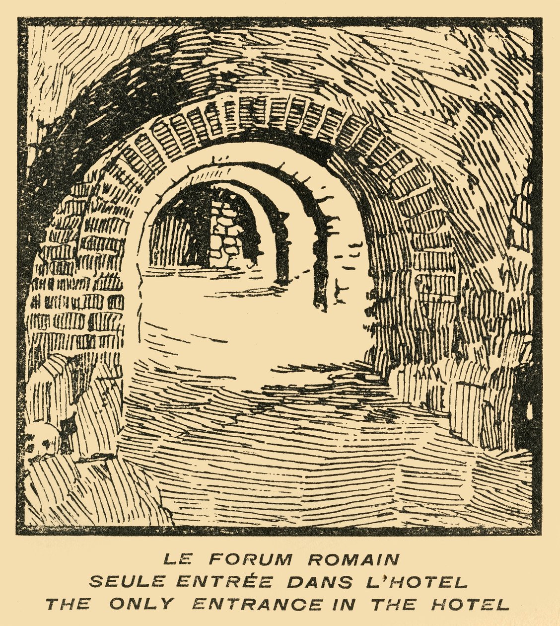 Ingresso del Foro Romano dall