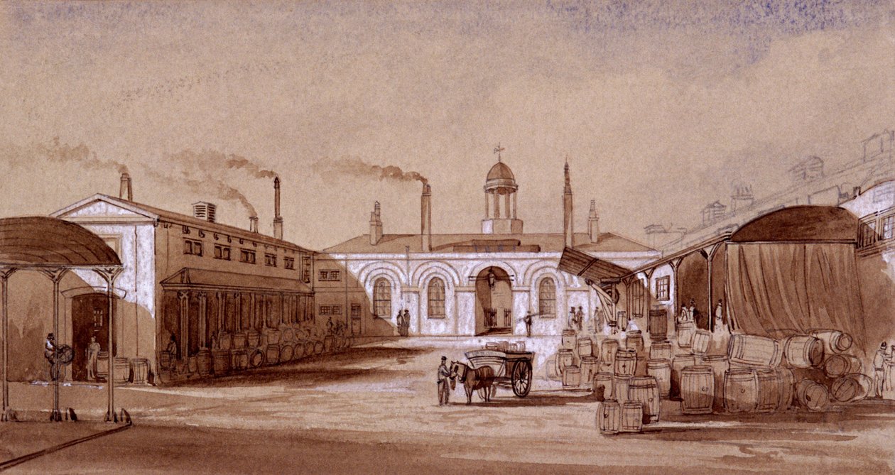 Albany Street, St Pancras, Londra da E Noyce