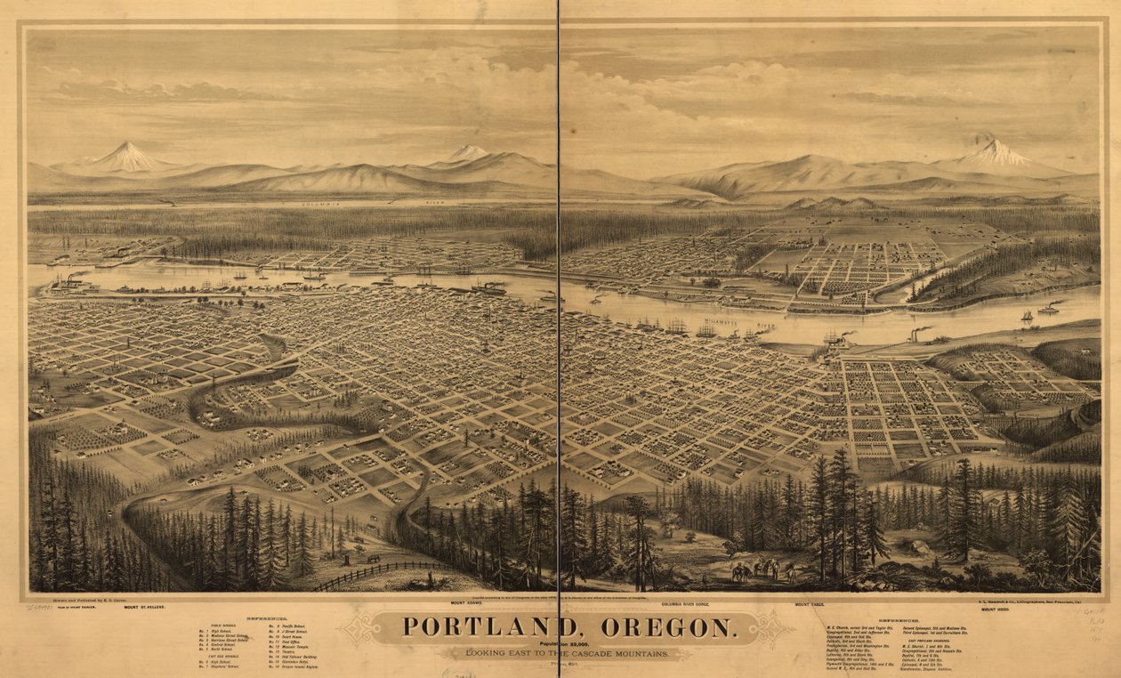 Portland, Oregon da E. S. Glover