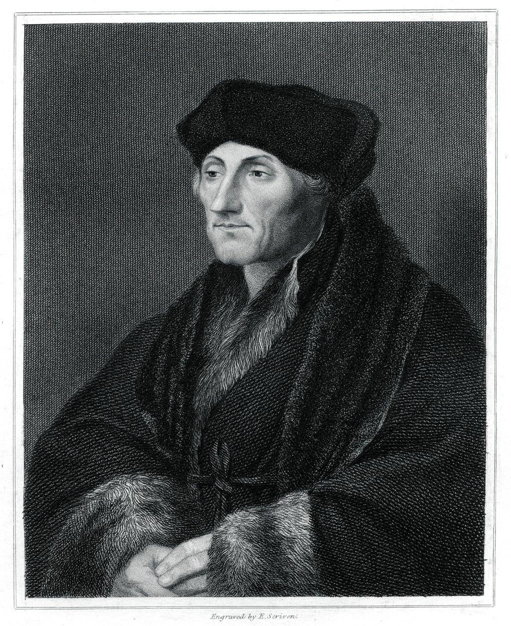 Desiderius Erasmus, umanista rinascimentale da E. Scriven