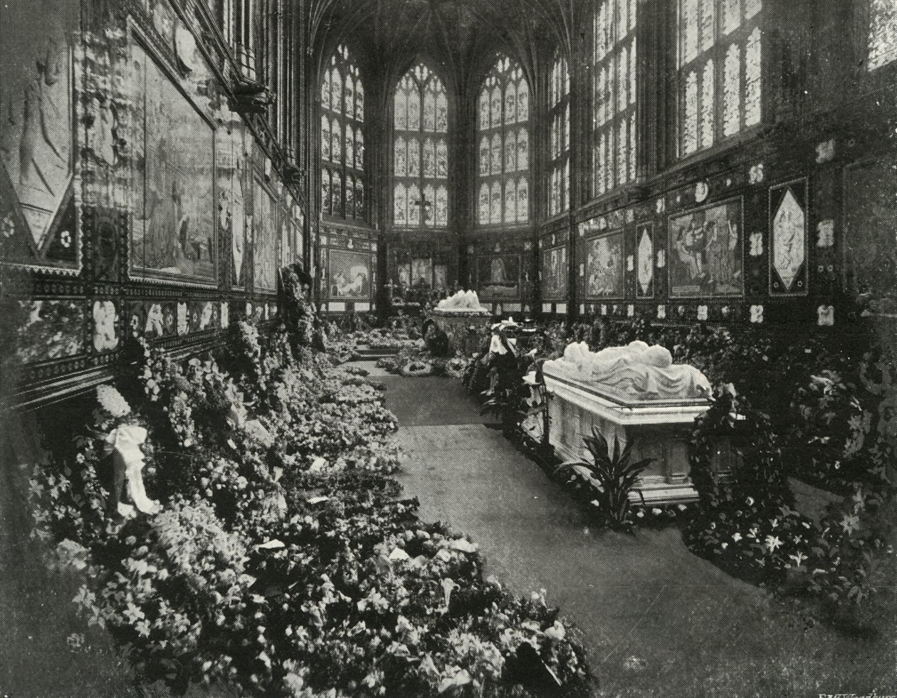 Funerale di S.A.R. Il Duca di Clarence, gennaio 1892, c1897 da E. and S. Woodbury