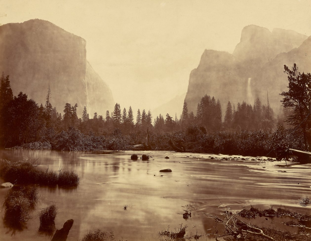 Valle dello Yosemite, da Rocky Ford da Eadweard Muybridge