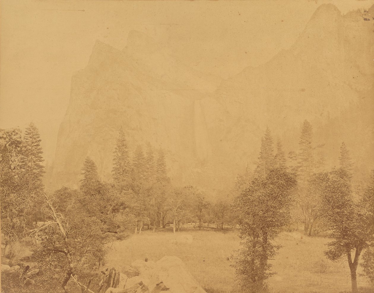 Pohona. Valle dello Yosemite. da Eadweard J. Muybridge