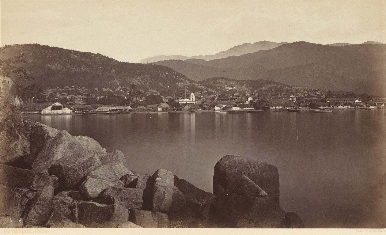 Acapulco, 1877 (foto) da Eadweard Muybridge