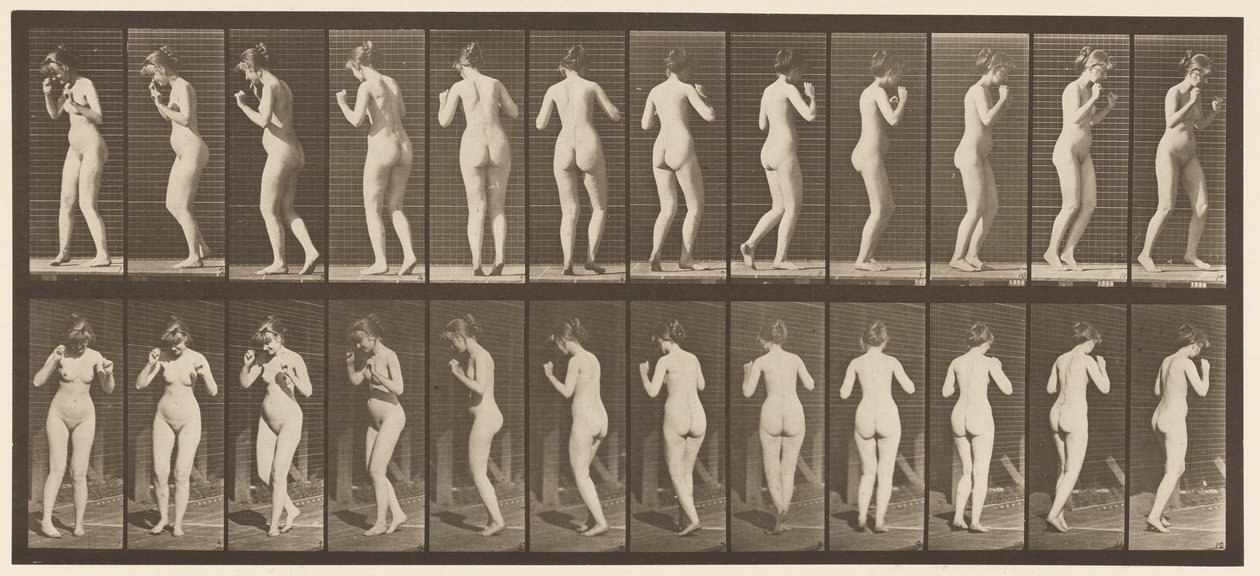 Piastra 195. Ballare il valzer da Eadweard Muybridge