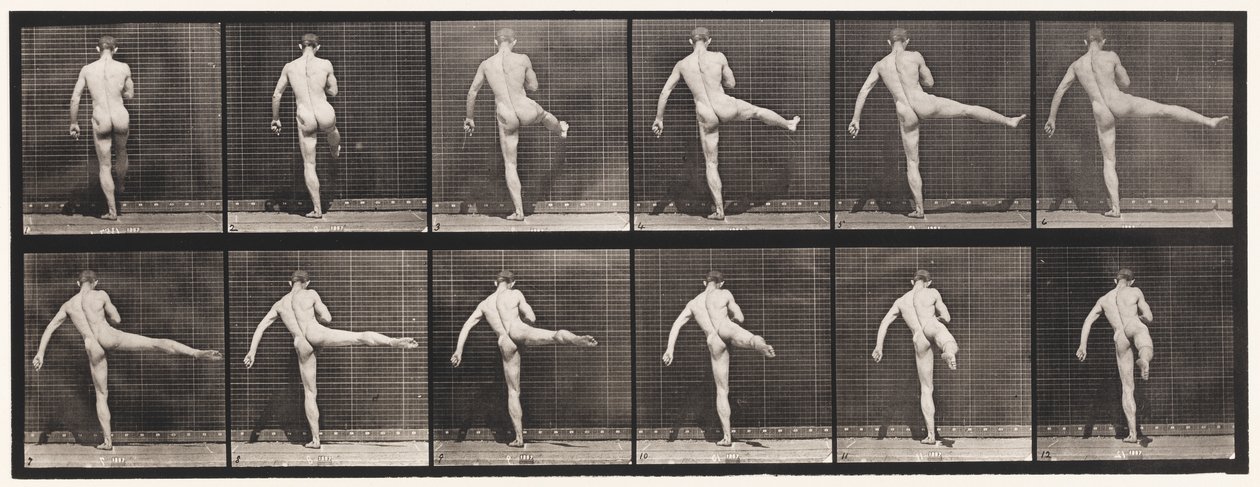 Tavola 369. Prima azione di balletto da Eadweard Muybridge