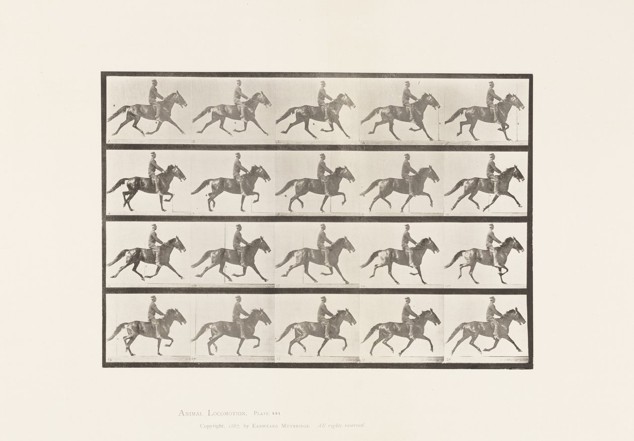 Dondolare da Eadweard Muybridge
