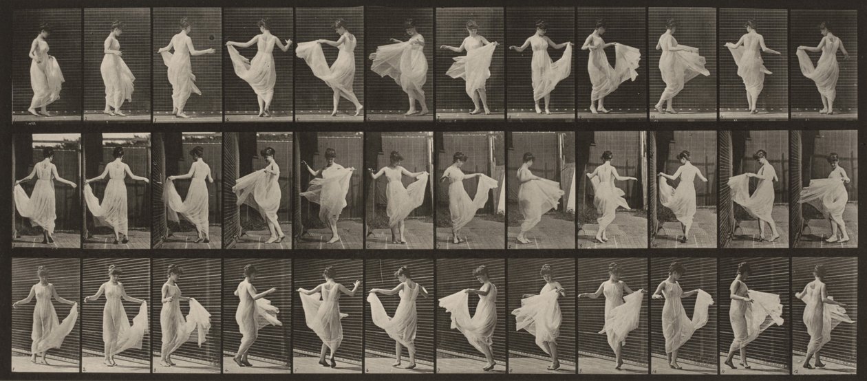 Tavola numero 192. Danza (elegante) da Eadweard Muybridge