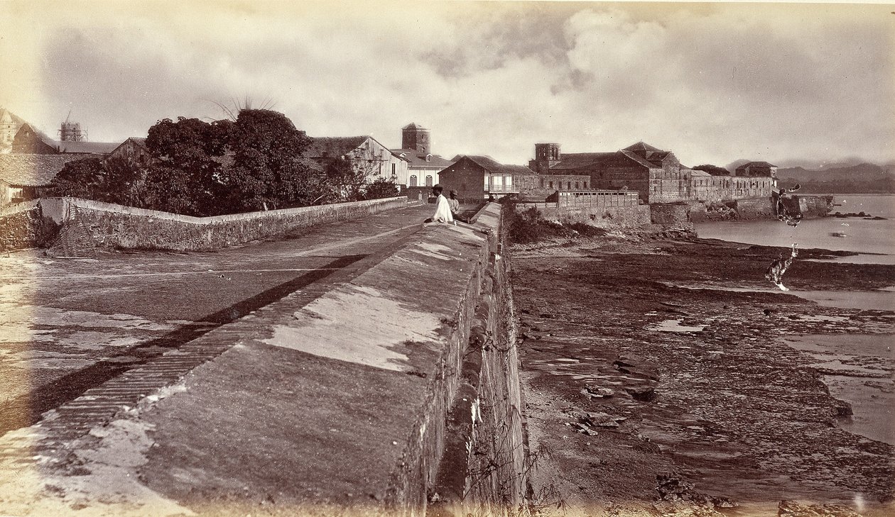 Le mura, Panama da Eadweard Muybridge