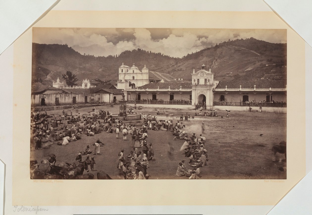 Totonicapán, Guatemala da Eadweard Muybridge