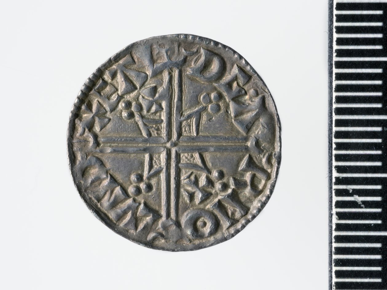 Penny di Æthelred II, zecca di Londra, 978 (argento) da Ealdgar Ealdgar