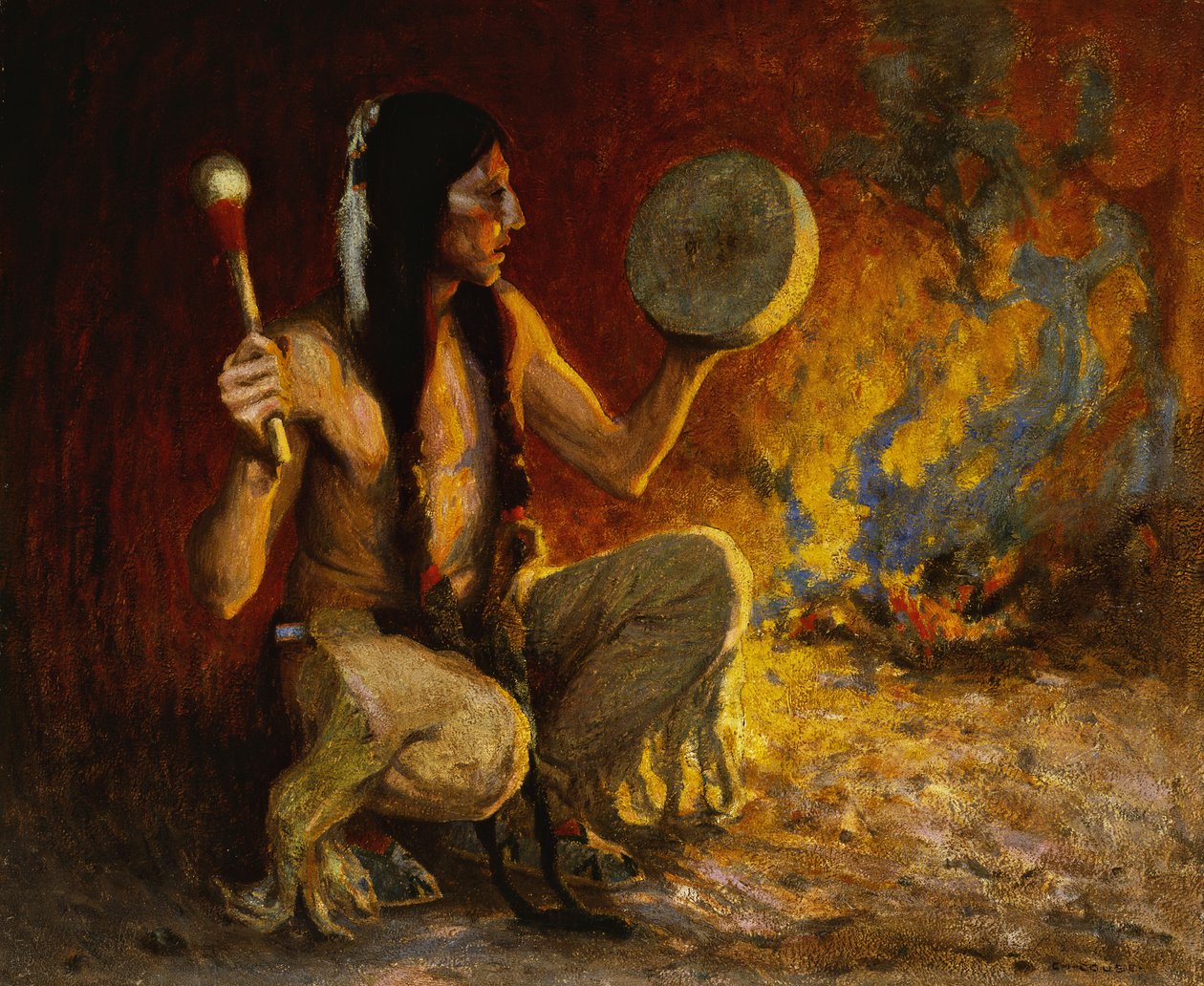 Segnali Notturni da Eanger Irving Couse