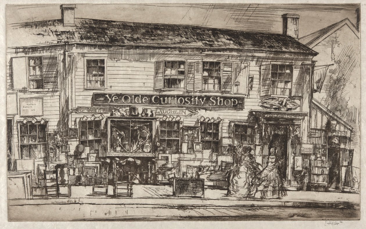 Ye Olde Curiosity Shop, Nantucket da Earl Horter