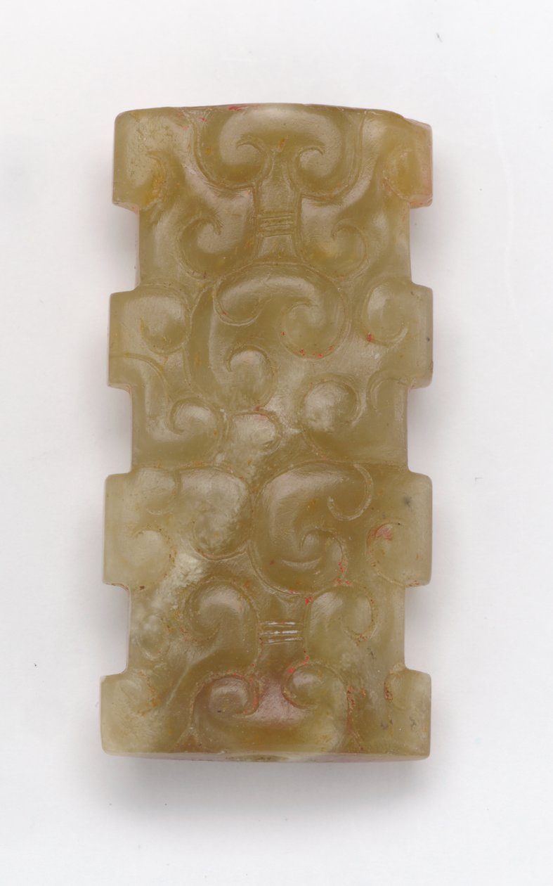 Pendente rettangolare da Eastern Zhou Dynasty Chinese School