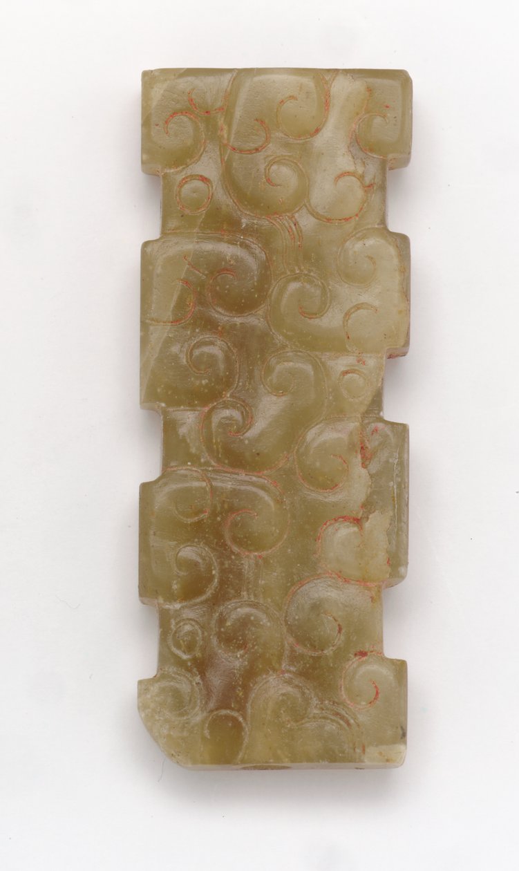 Pendente rettangolare da Eastern Zhou Dynasty Chinese School