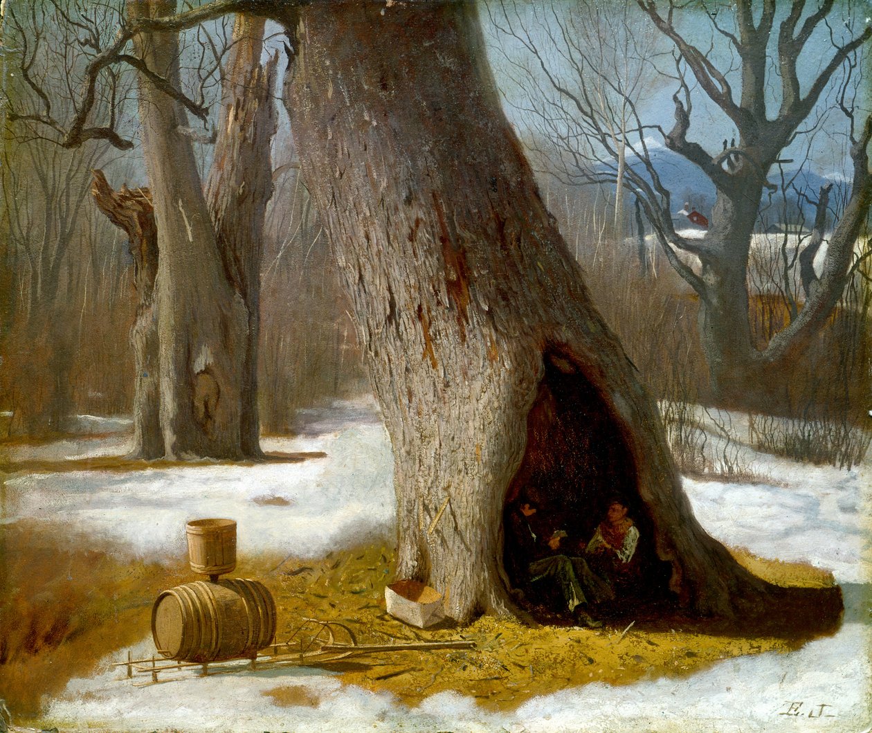 I fuggitivi, c.1870 da Eastman Johnson
