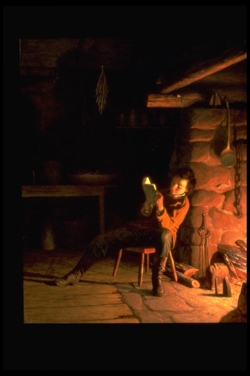 La fanciullezza di Lincoln da Eastman Johnson