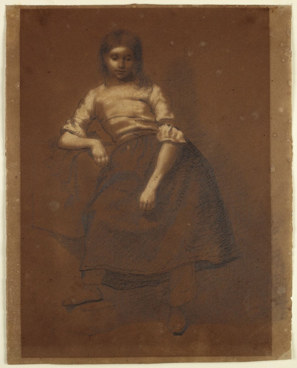 Ragazza contadina olandese da Eastman Johnson