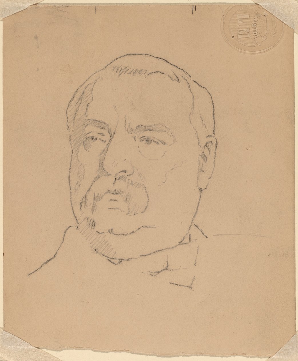Grover Cleveland [recto] da Eastman Johnson