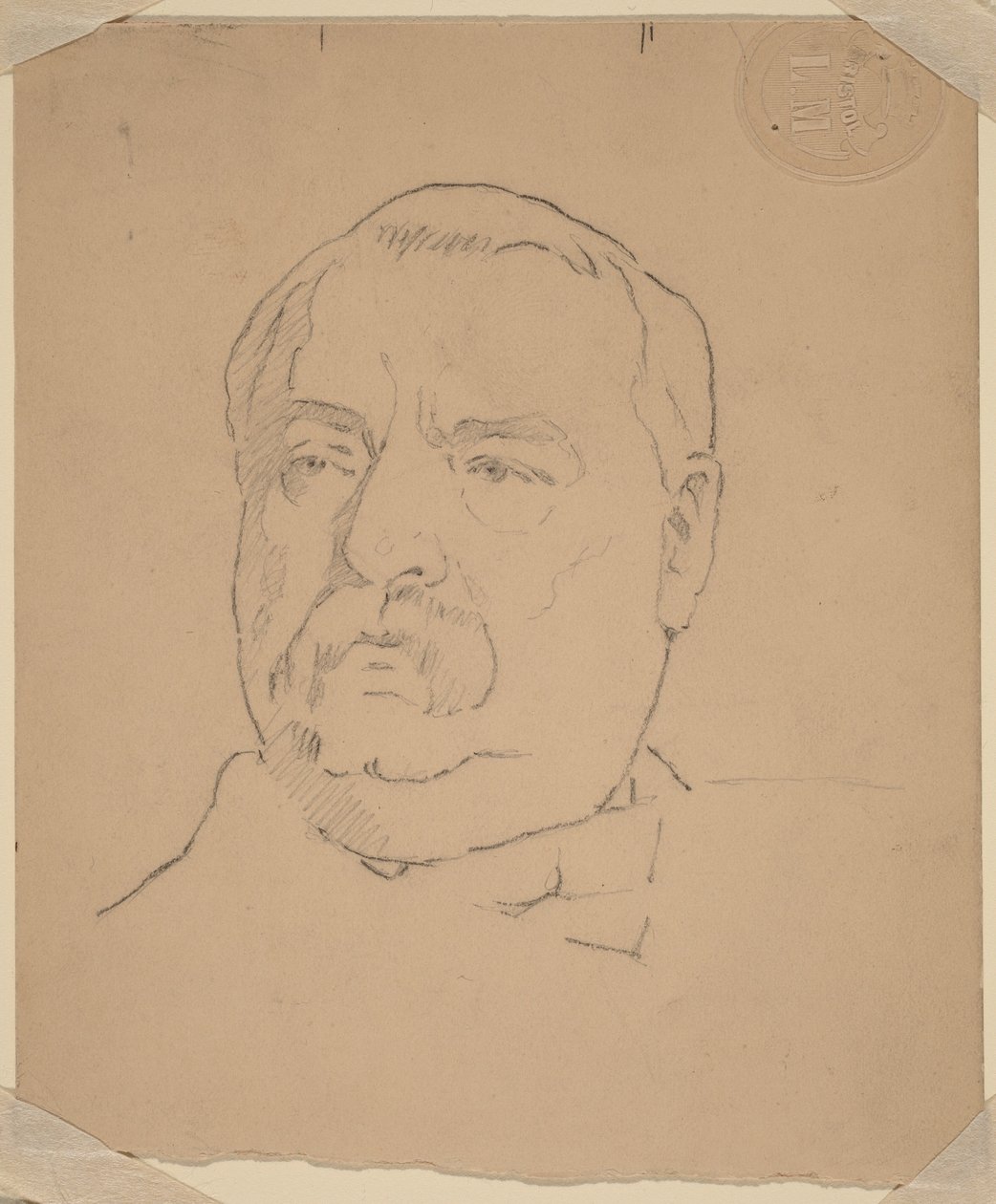 Grover Cleveland [recto] da Eastman Johnson