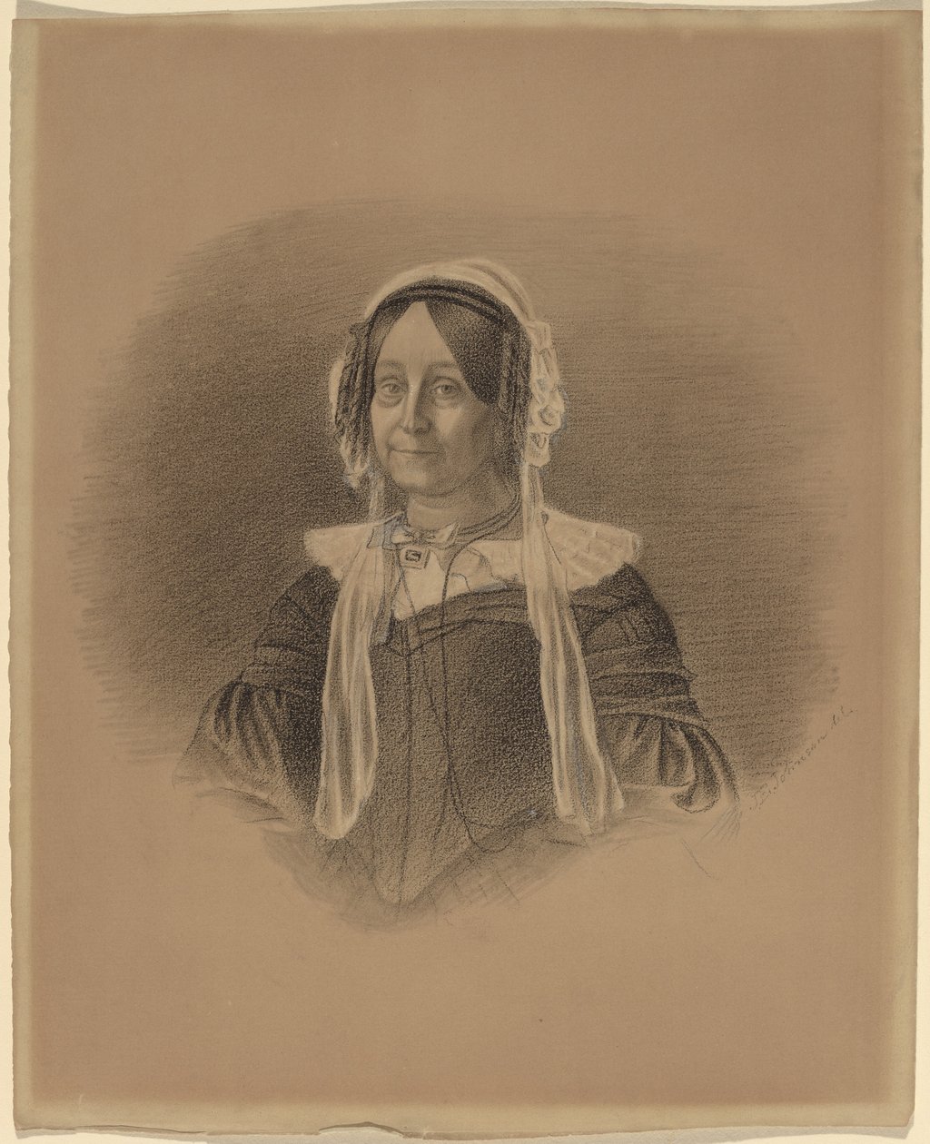 Ritratto di una vecchia donna da Eastman Johnson