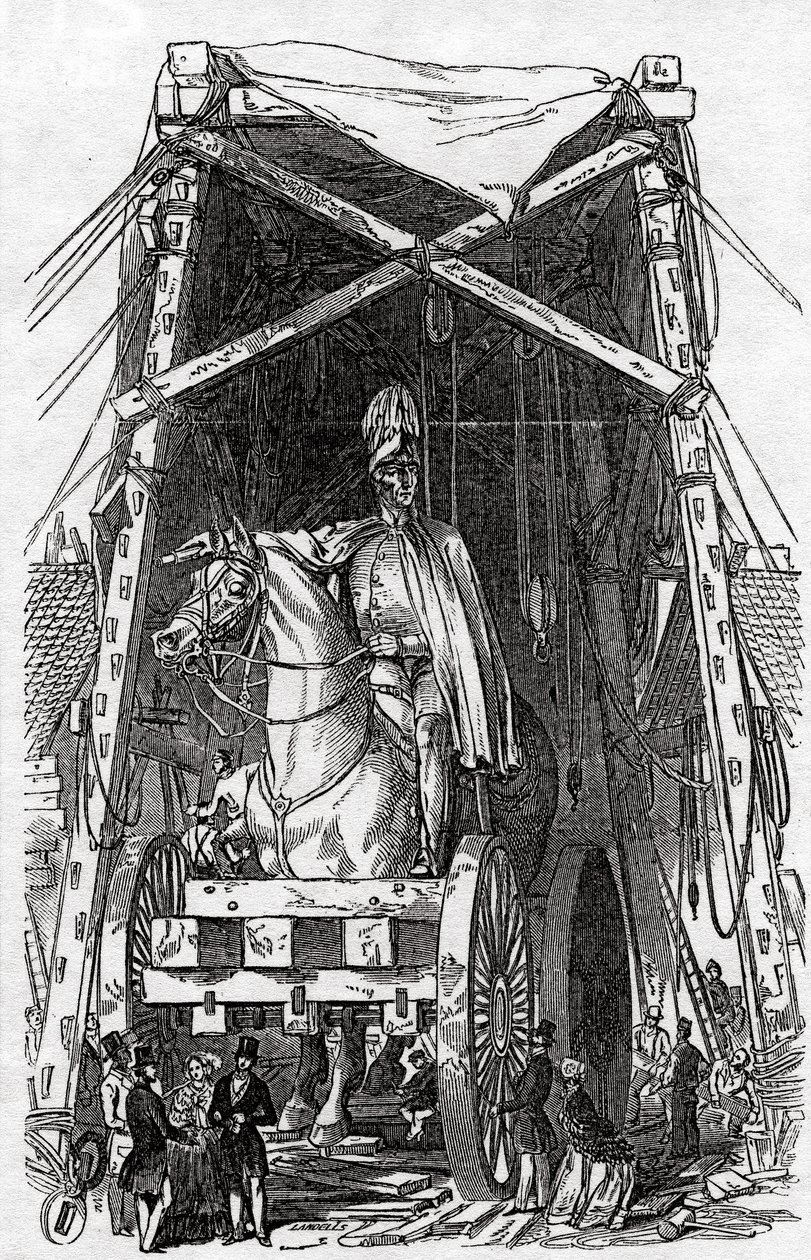 La statua alla fonderia di Mr. Wyatt, pubblicata in 