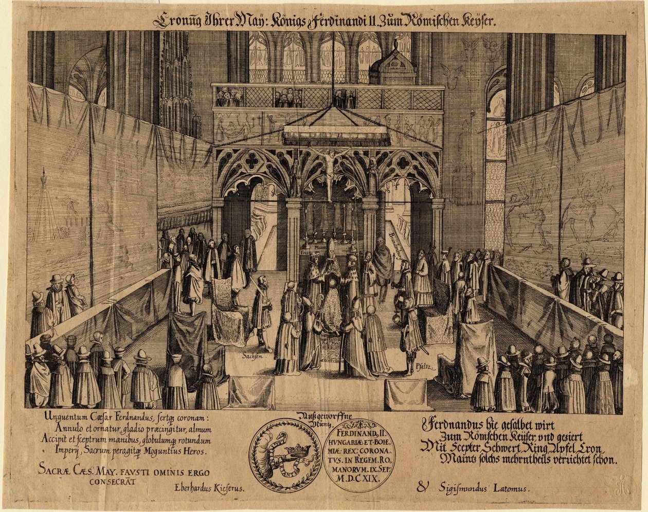 Ferdinando II Imperatore dei Romani (1578-1637) da Eberhard Kieser