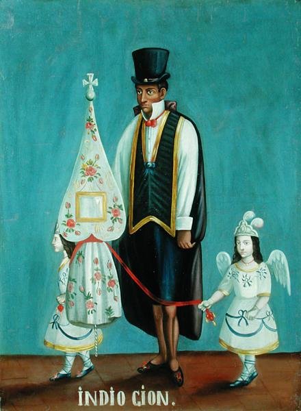 Indio Cion, c.1875 da Ecuadorian School