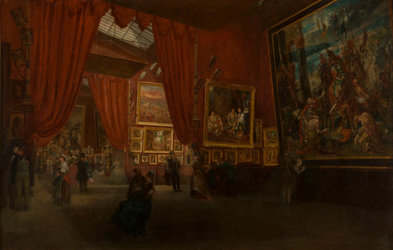 Mostra di opere di Eugène Delacroix, alla galleria Martinet, boulevard des... da Ed. Albertini