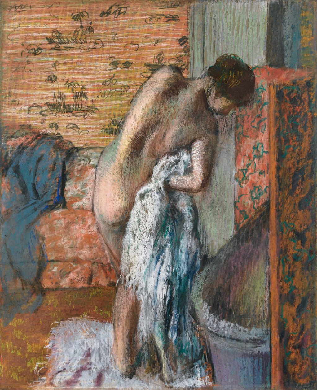 Dopo il bagno da Edgar Degas