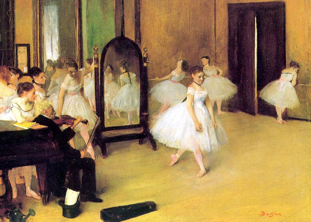 Lezione di danza da Edgar Degas