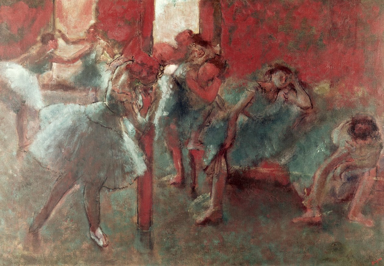 Ballerini alla prova, 1895-98 da Edgar Degas